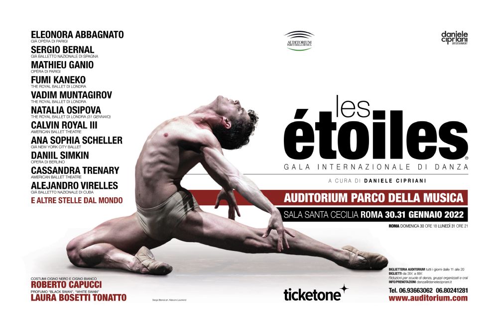 Les Etoiles – 31 gennaio presso Auditorium Parco della Musica – Biglietti in promo Arcigay