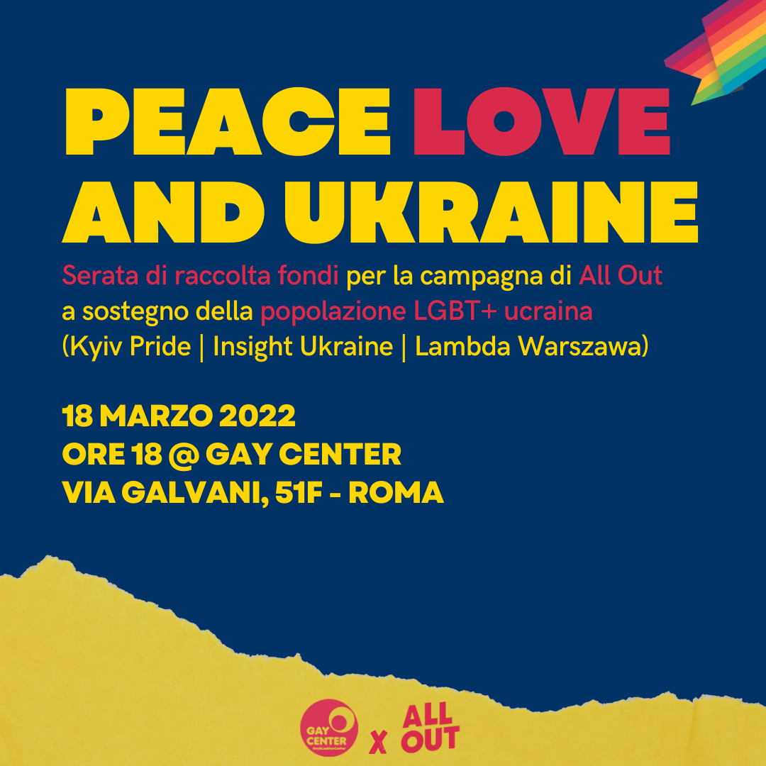 18 MARZO | H 18 | PEACE LOVE AND UKRAINE