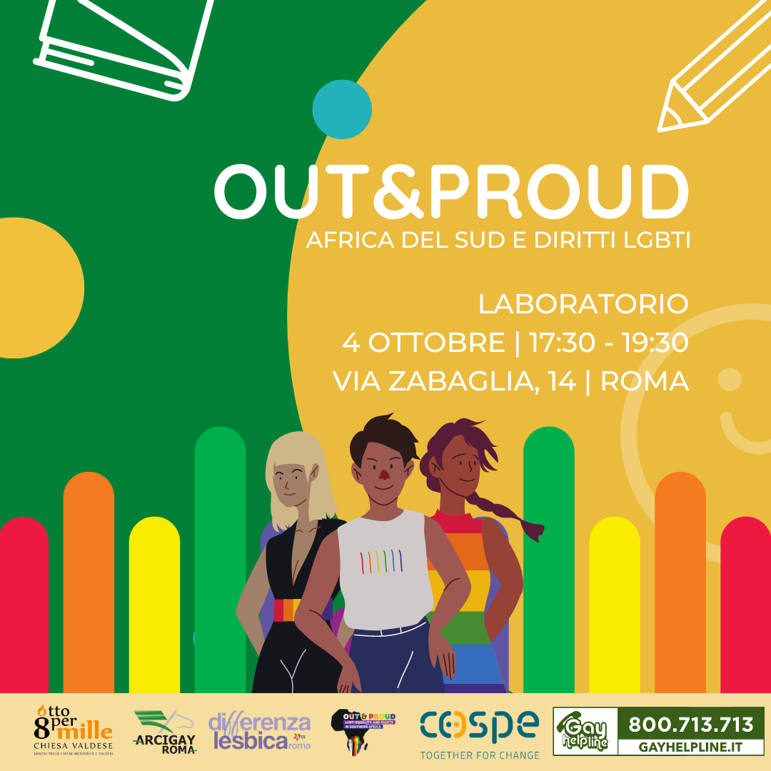 OUT & PROUD | Africa del Sud e Diritti LGBTI