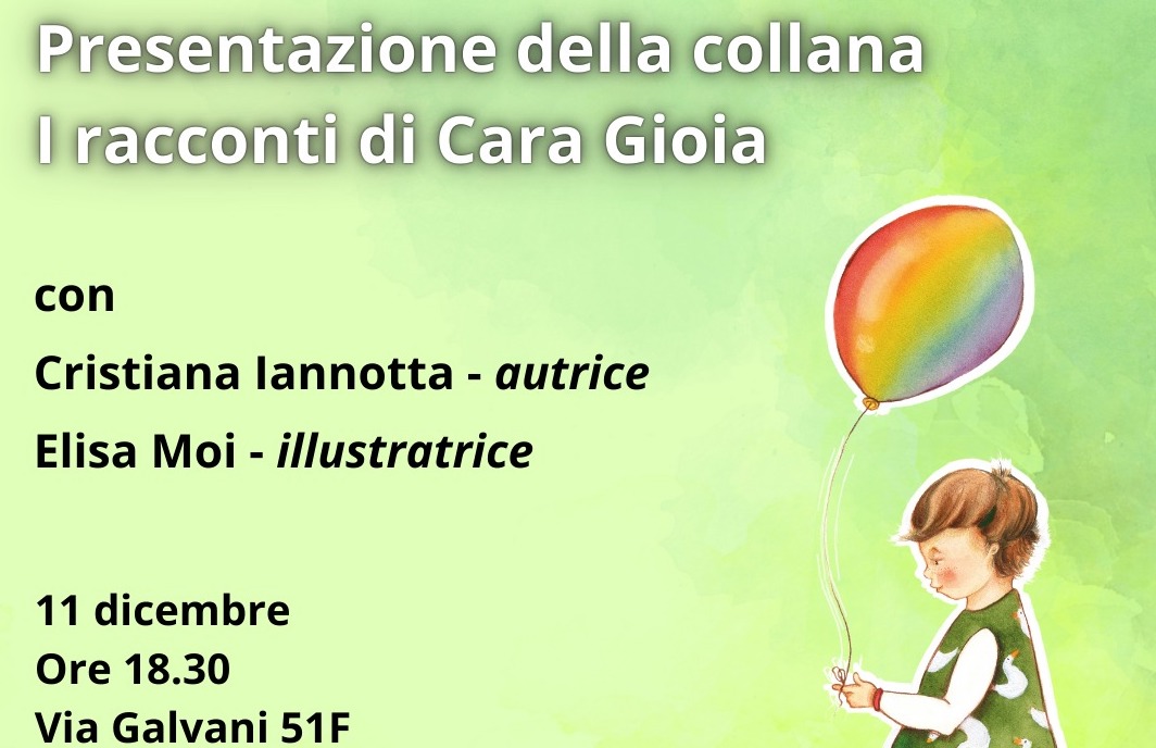 PRESENTAZIONE DELLA COLLANA “I RACCONTI DI CARA GIOIA”