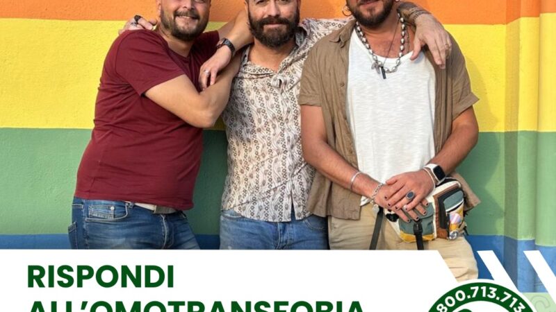 Diventa operatorə: riparte il corso Gay Help Line SOS Omofobia