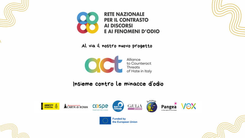 GAY CENTER PROMOTORE DI ACT